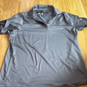 Women’s Gray Polo Shirt